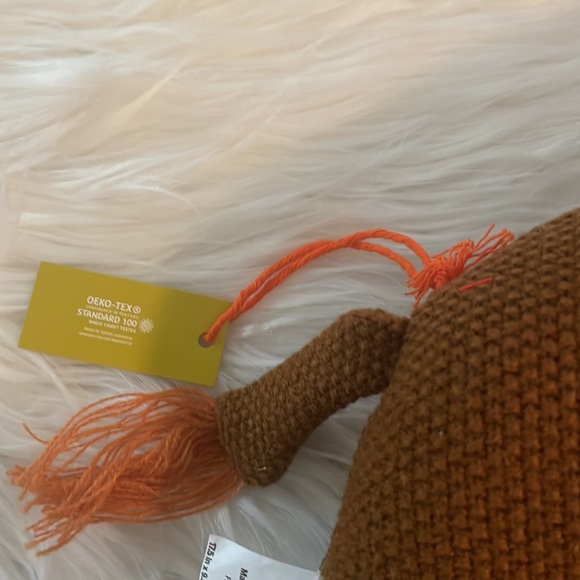 NEW WITH TAGS! Christian Robinson Wooly Mammoth Figural Pillow Stuffed Animal - Picture 5 of 9